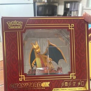 Orange and Black Charizard Trading Cards